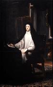 unknow artist Portrait of Queen Mariana de Austria as a Widow painting
